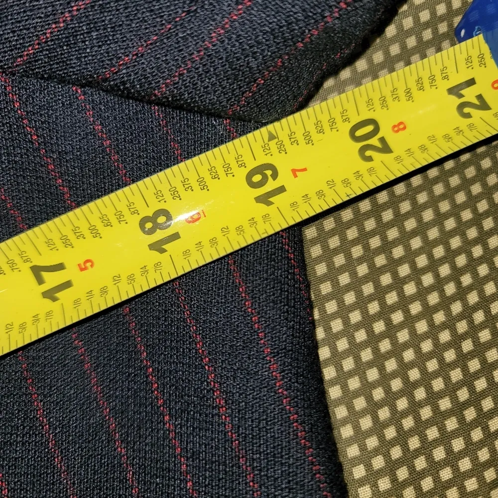 Evan Picone Women Black Lined Polyester Long Sleeve Blazer & Pant 2Piece Suit 10 - Image 12