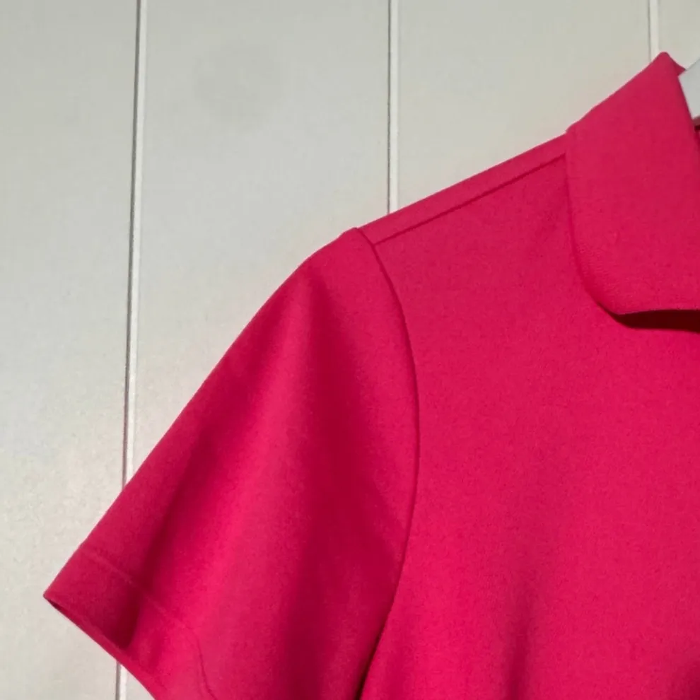 Nike Golf Tour Performance Golf Women Tech Basic Dri-FIT Polo Size Large - Image 7
