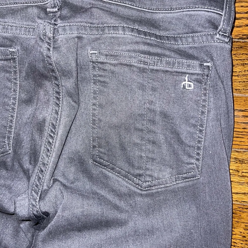 Rag and Bone Grey Legging Jean - Image 5