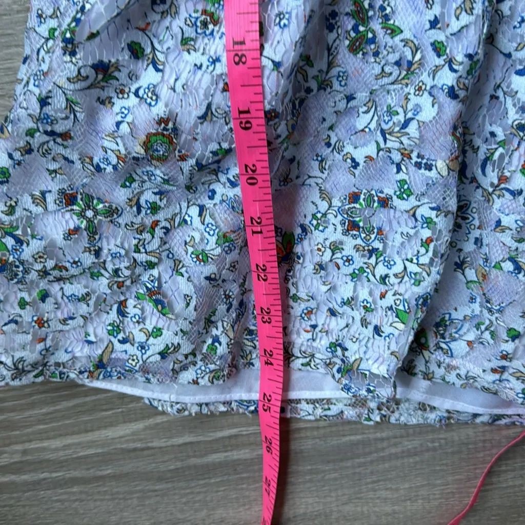 Tory Burch Printed Lace Top 4 - Image 6