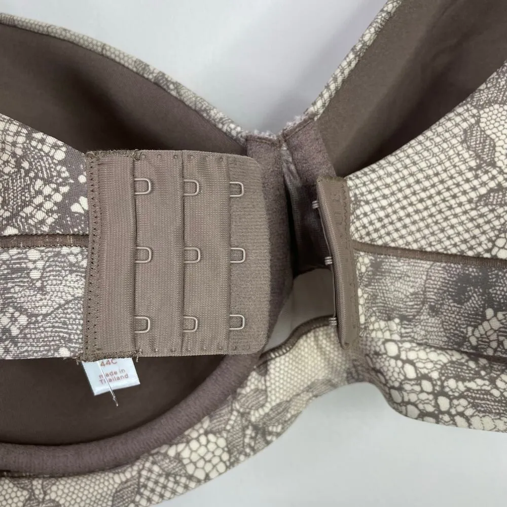 Cacique Comfort Bliss Lightly Lined Full Coverage Underwire Bra Lace 44C New - Image 10