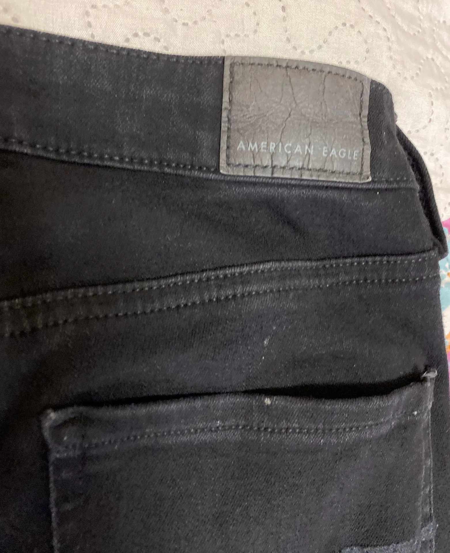 American Eagle AE Black Jeans  - Image 6