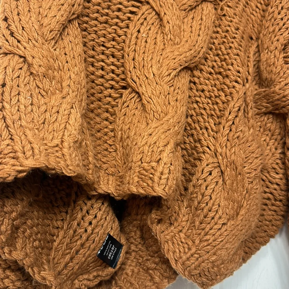POL The Rust Chunky Cable-knit Sweater - Image 8