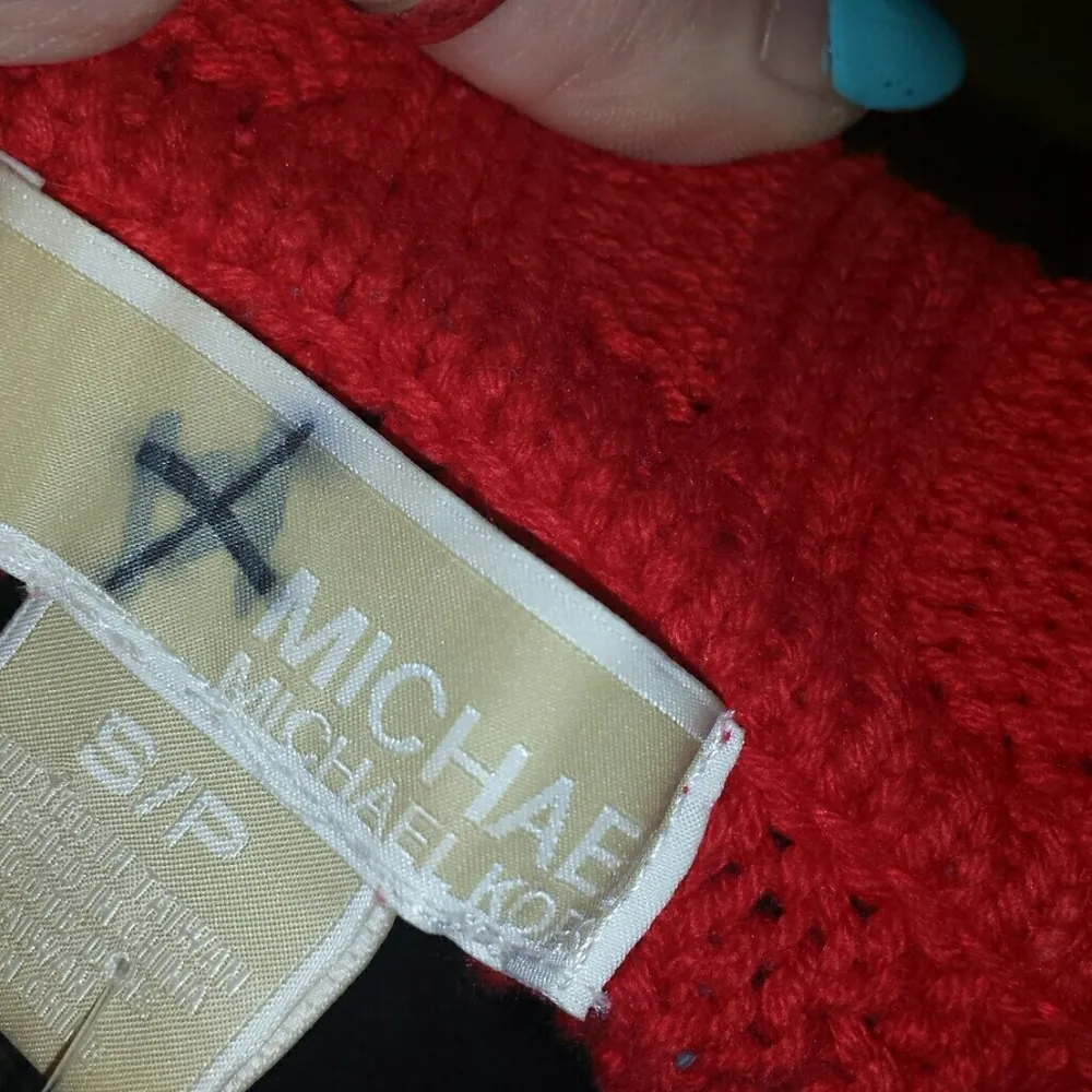 Red Michael Kors Sweater - Image 3