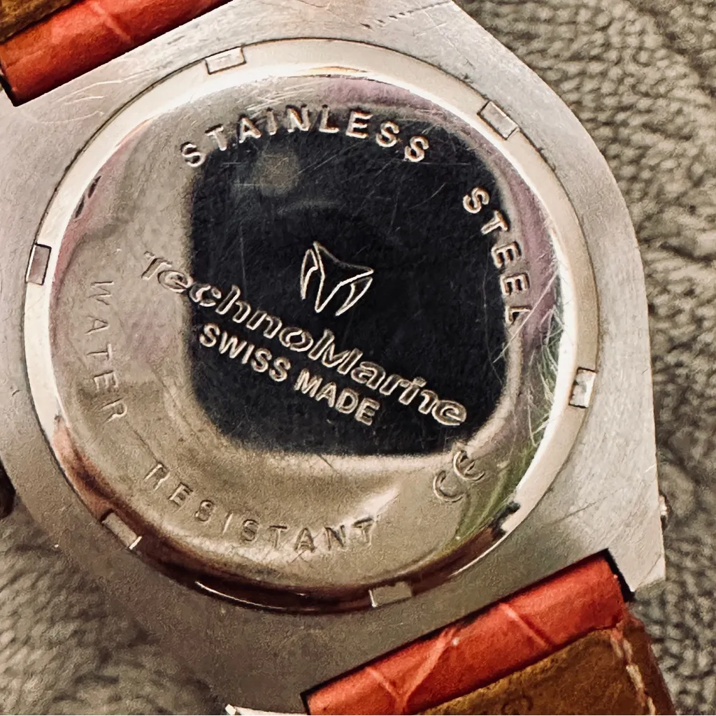 Ladies Technomarine Techno Diamond Day Date Quartz Watch Pink - Image 10