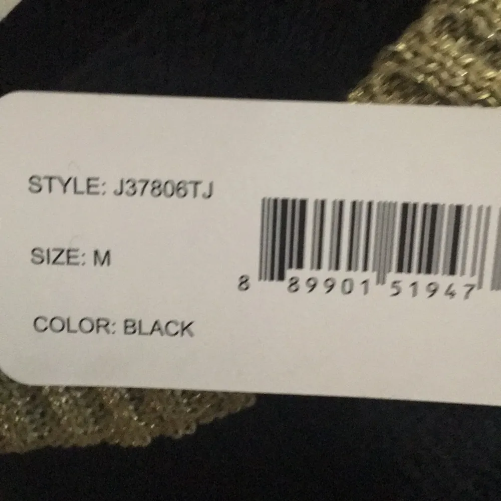 It’s Our Time Snowflake and Santa Ugly Sweater, Black, Medium - Image 5