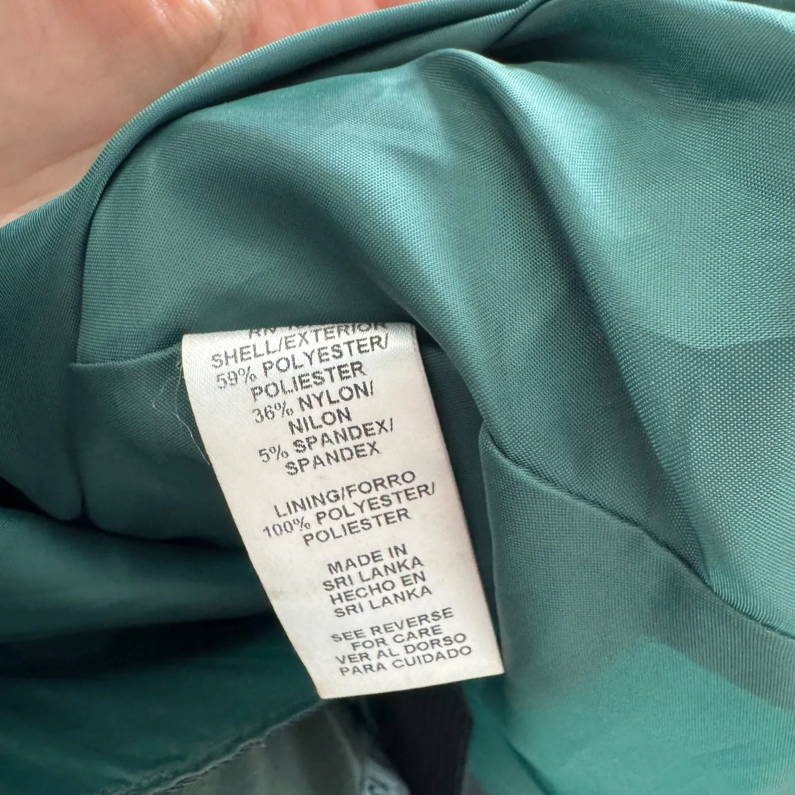 Nicole Miller New York Beaded V Neck Sleeveless Emerald‎ Green Gown Size 10 - Image 9