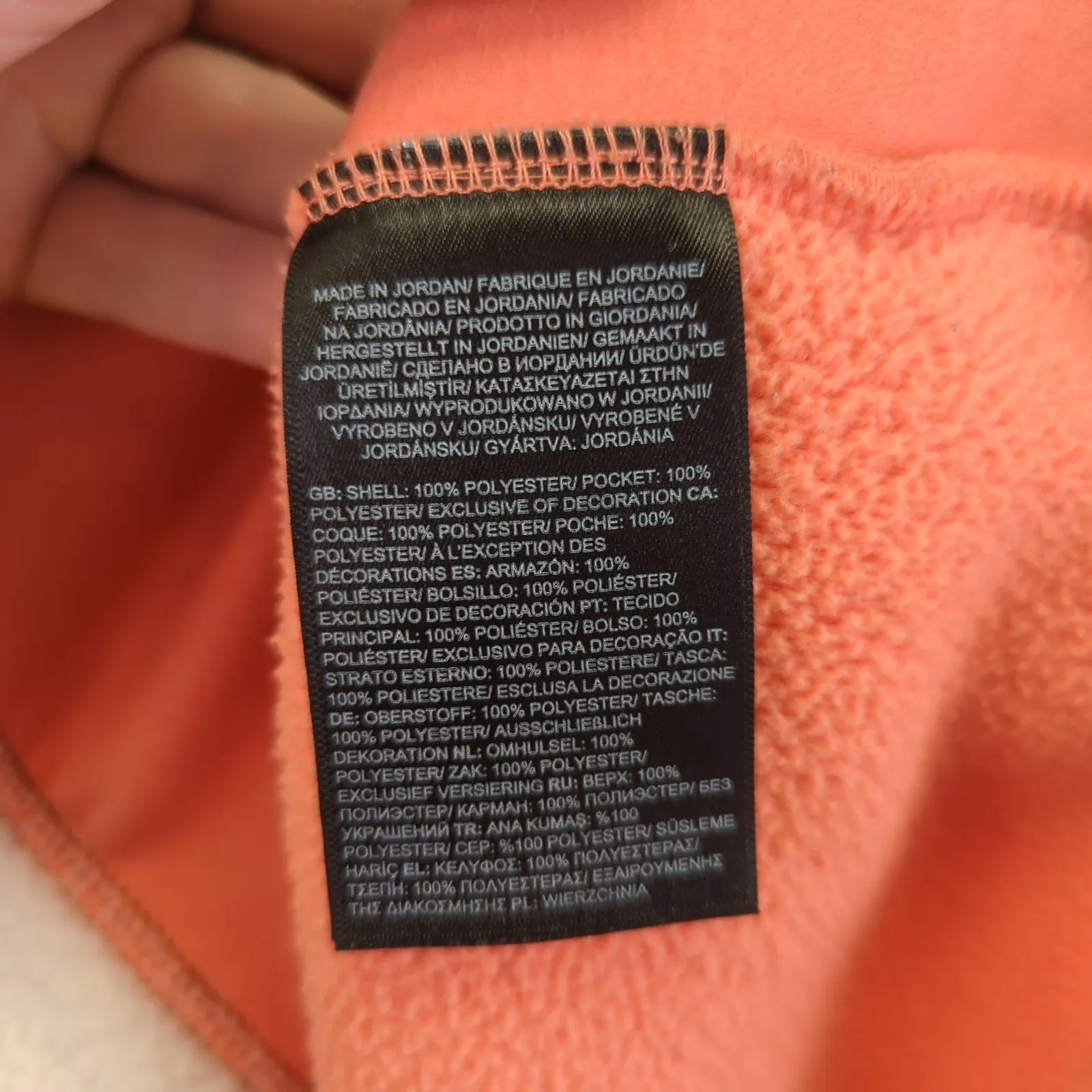 North‎ Face Crafgmont Fleece Jacket Coral Snap Front Womens Medium NF0A5A9L Gorp - Image 6