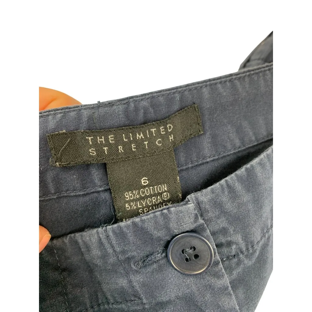 The Limited Women’s Vintage  Stretch  Navy Pants Size 6 - Image 5