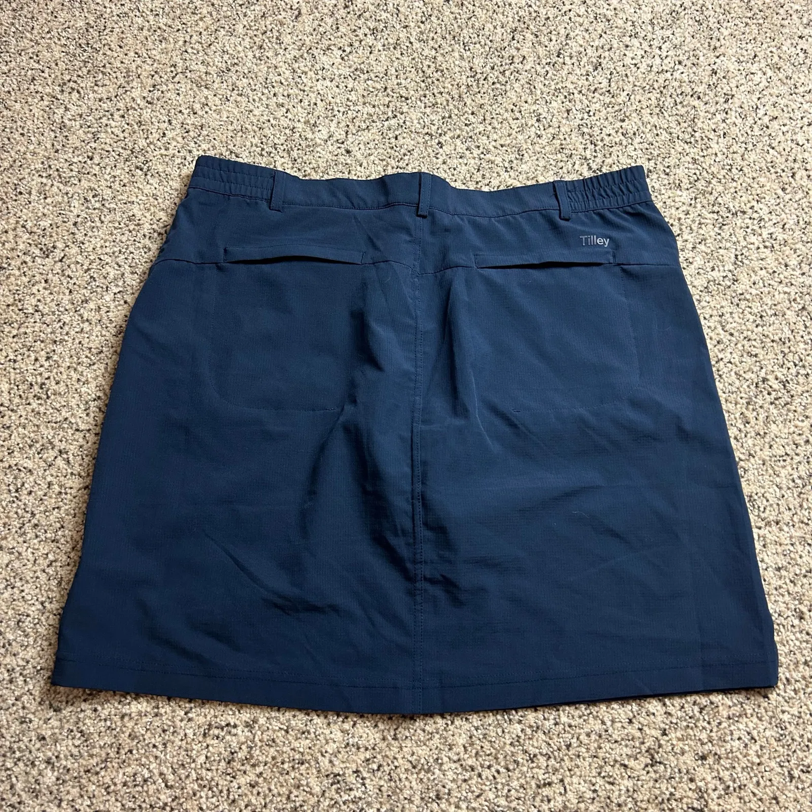 Tilley Women's Trek Skort Size Large Navy Blue - Image 2