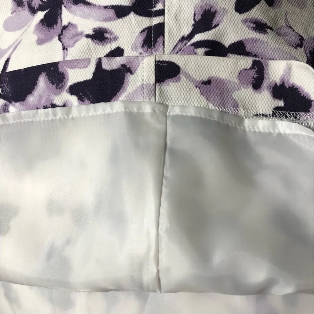 H & M Purple Lavender & White MIDI Skirt💕🌸💕 - Image 14