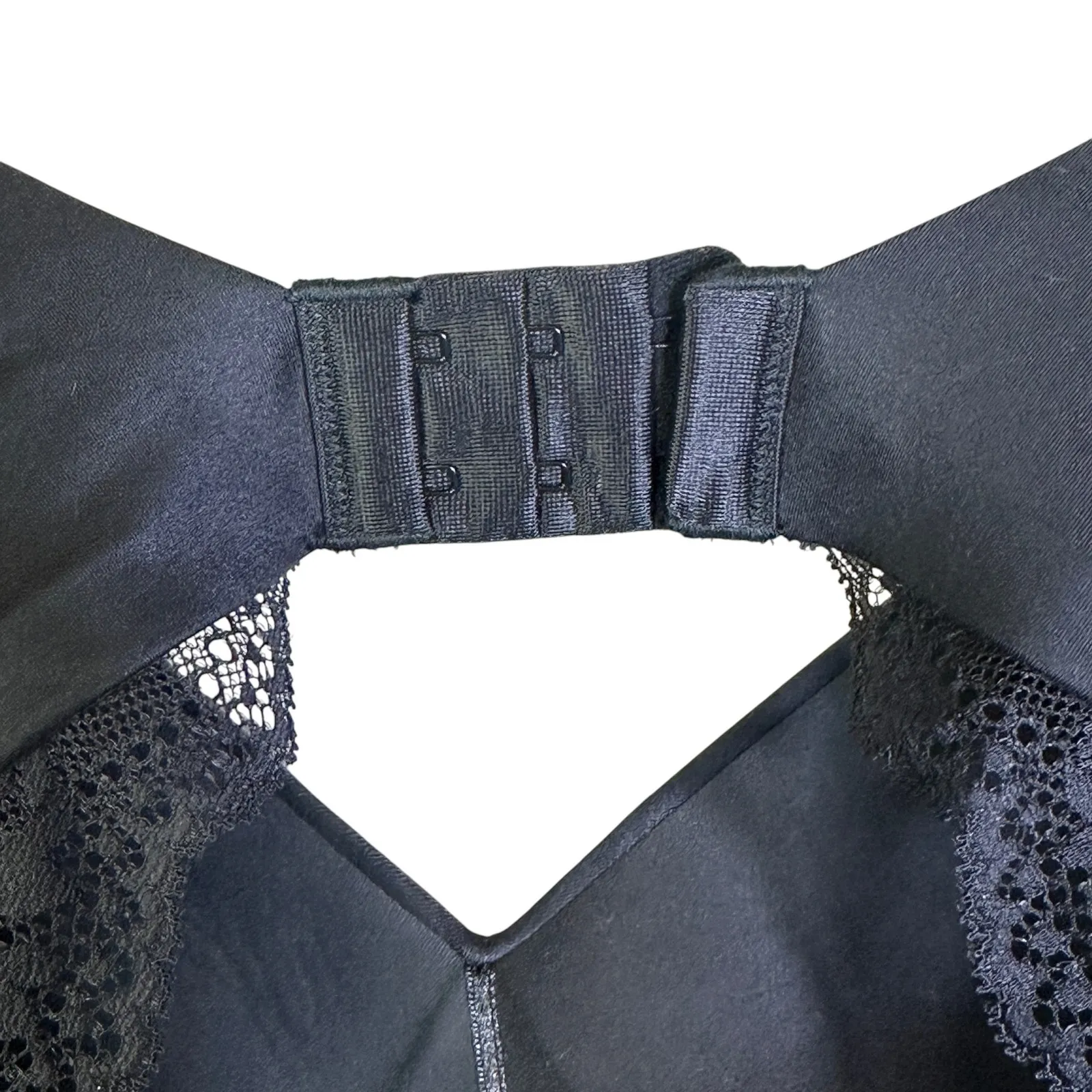 Maidenform Your Lift Wireless Bra Womens 36D Black Lace Trim Padded Size undefined - Image 8