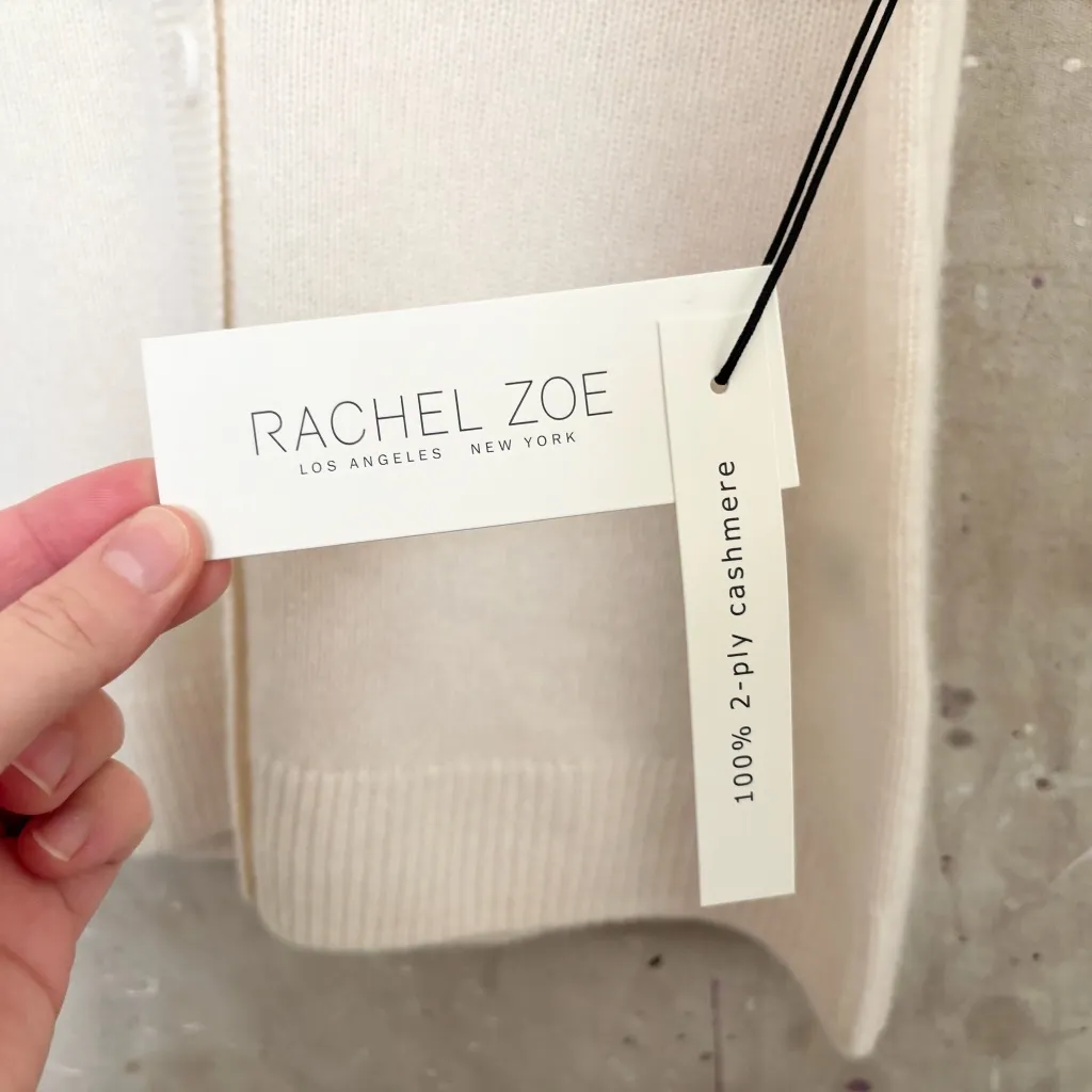 Rachel Zoe 100% 2-Ply Cashmere Sweater Vest - Image 3