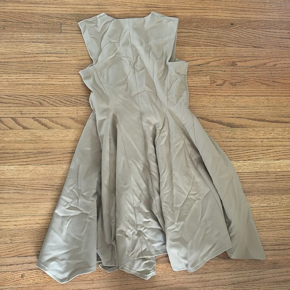 Maje Tan Dress - Image 3