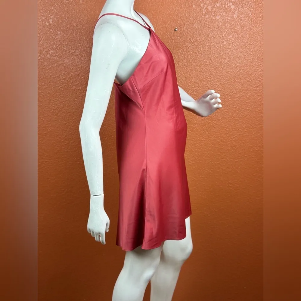 Lulu's Strappy Red Backless Dress Size Medium. E18 - Image 8