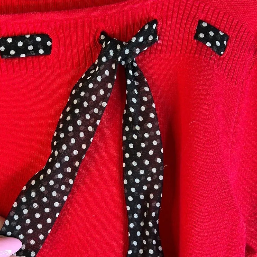 Vintage Designers Originals Sweater‎ Red Size undefined - Image 5