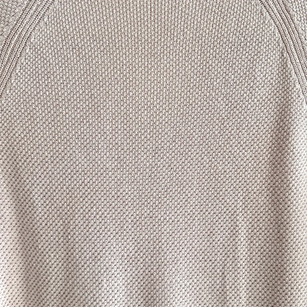 GAP Blush Pink V-Neck Women's Sweater, High-Low Lightweight Knit Sweater, Med - Image 15