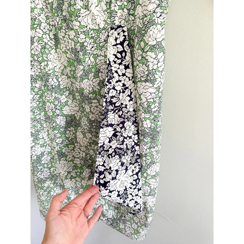 Anthropologie | Maeve | Maeve Keely Floral Dress Green | Sz 16 - Image 4
