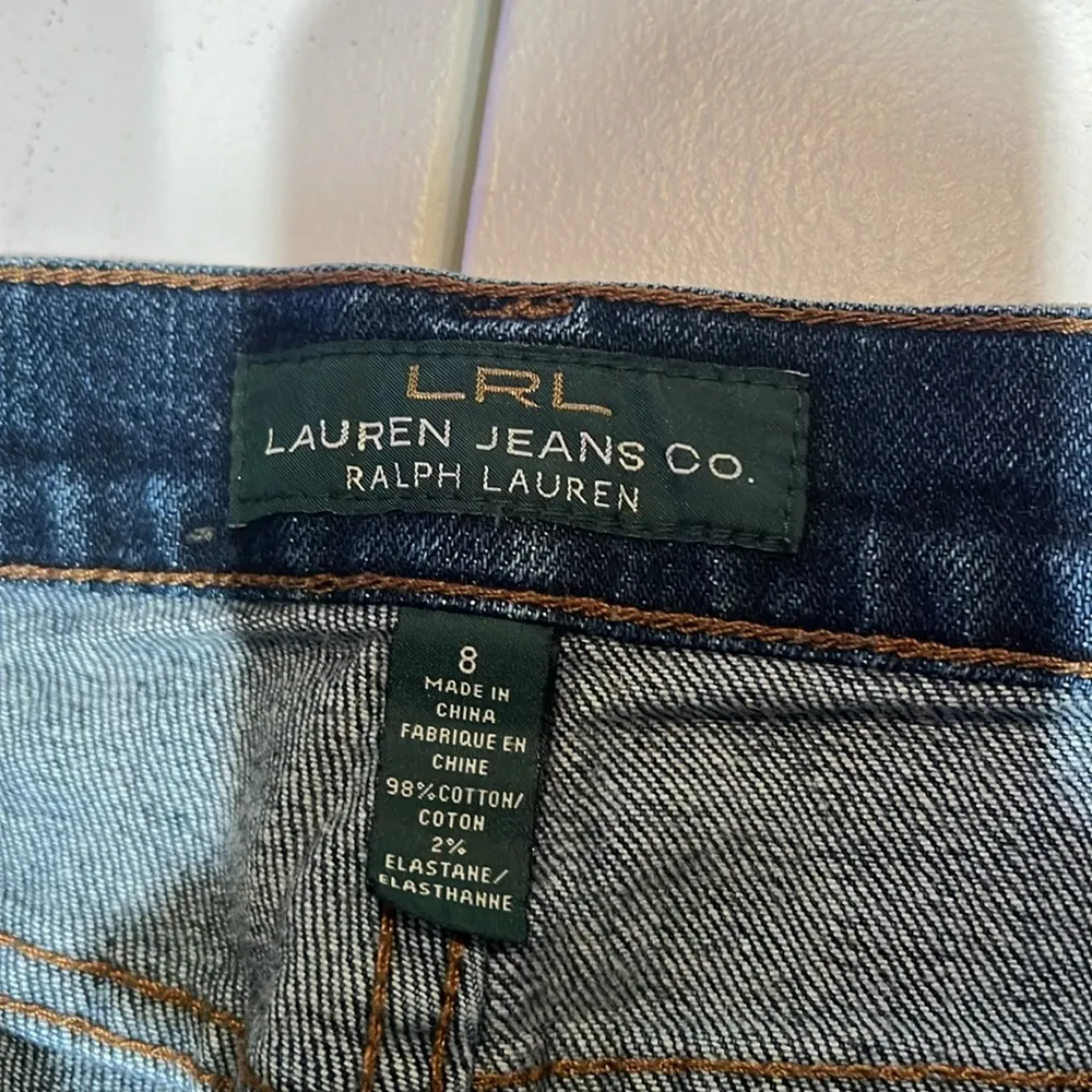 LRL Lauren Jeans Co., Ralph Lauren RN 41381 CA 56658 women’s size 8 Blue - Image 3
