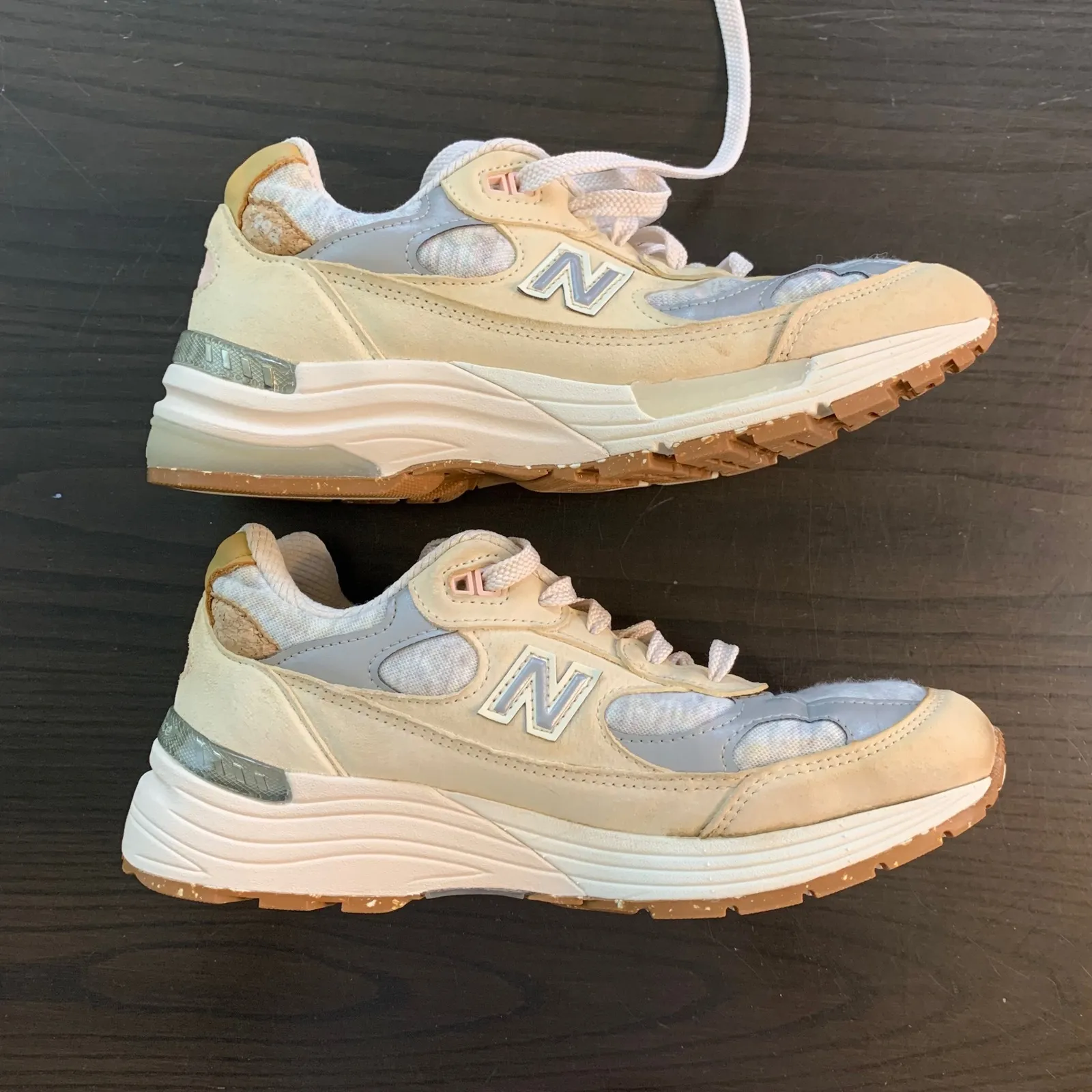 New Balance W992FN Women's Beige Gray Running Shoes Sneakers Size 8.5‎ US READ - Image 5