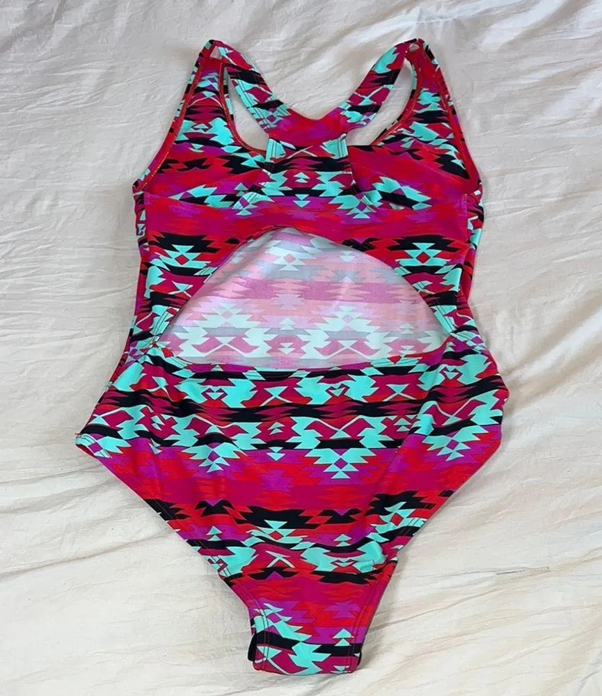Ruby Love period swimsuit bathing suit, Aztec, Gusset
Racerback S Max Protection - Image 5