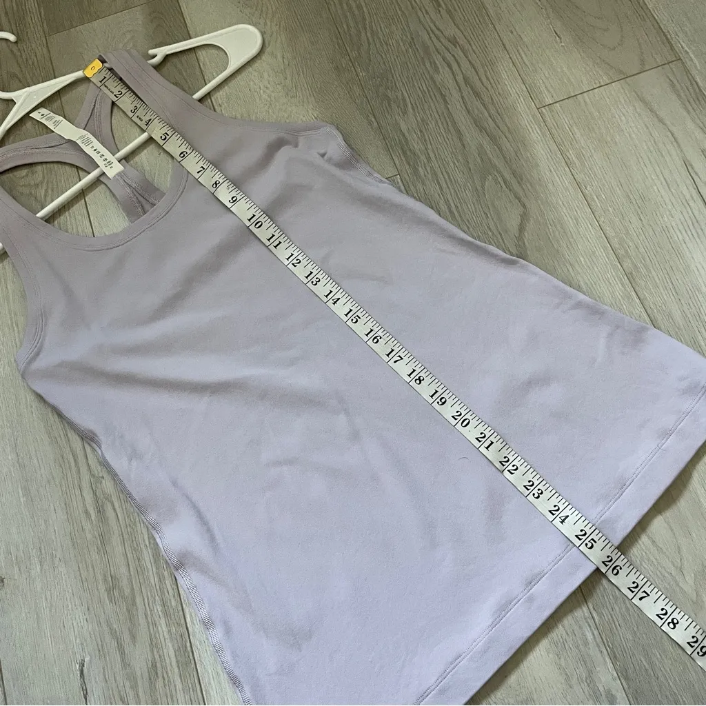 Lululemon Racerback Tank Top cool womens Purple (size 8) workout athleisure gym - Image 5