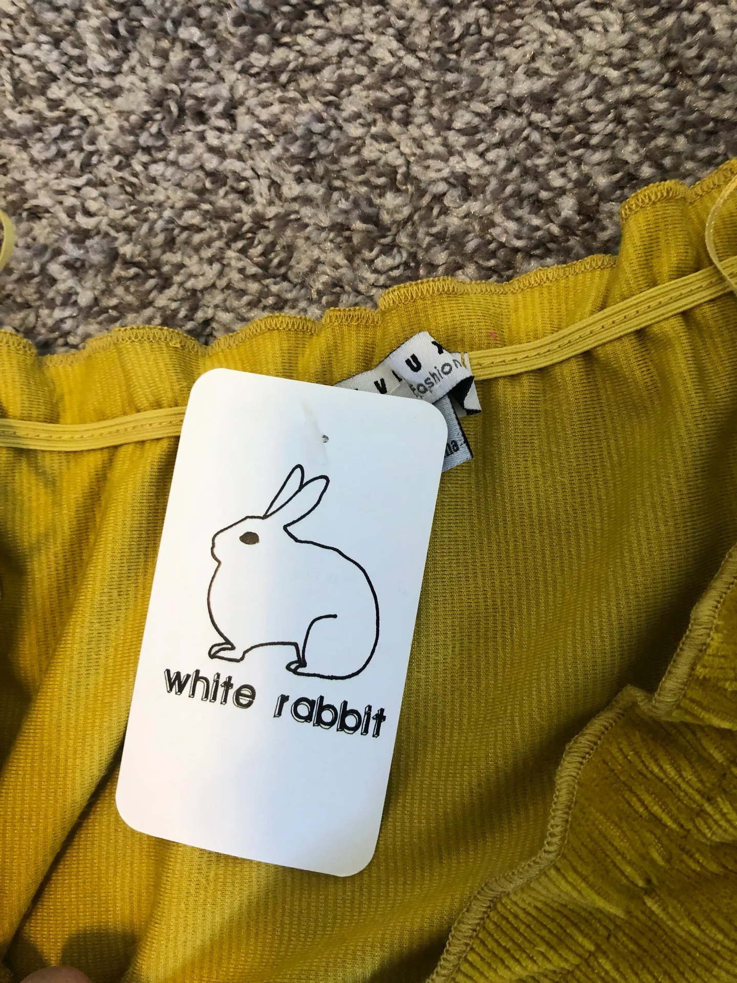 FAVLUX Mustard Yellow Boutique Top - Image 2