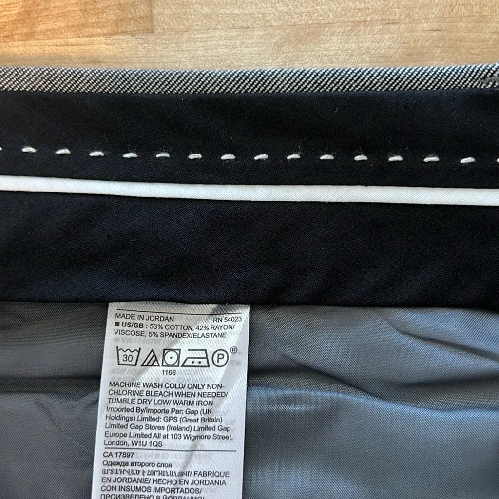 Banana Republic Sloan High-Rise Stretch Twill Woven Career Dress Pant Trouser, 1 - Image 8