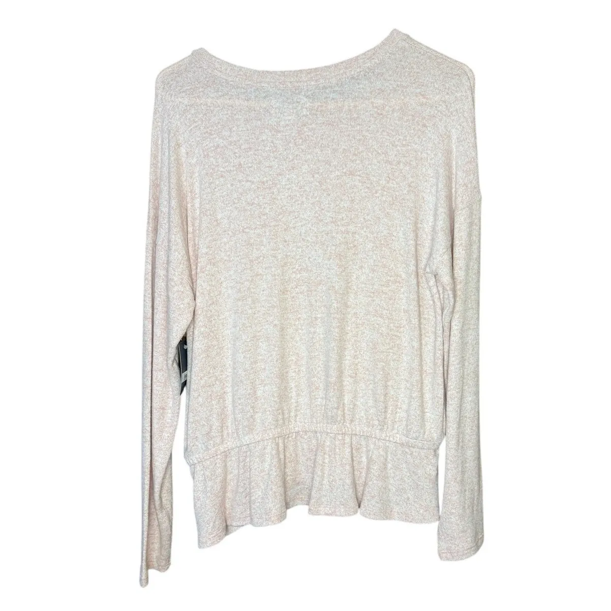 Lucky Brand Cloud Jersey Peplum Top - Image 6