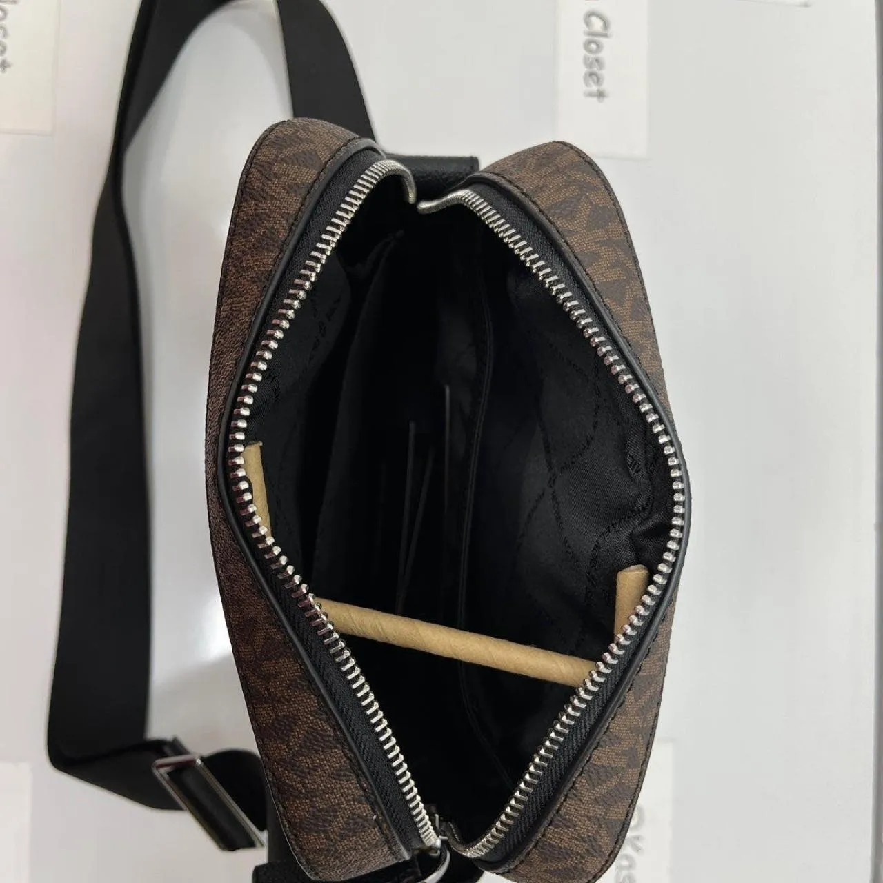 Brown Cooper Flight Bag Crossbody - Image 7