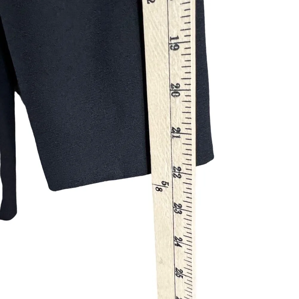 Evan Picone Blazer Womens 12 Black Two Button Lined Career Timeless Minimalist - Image 10