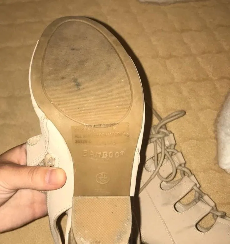 Tan Brown Heels Size 5.5 - Image 3