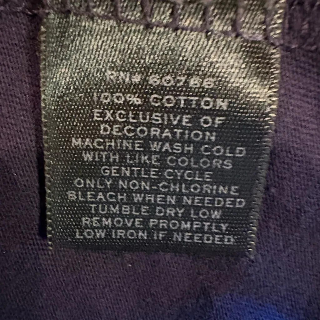 Lauren Ralph Lauren navy blue w white stripes mini logo nightshirt/sleepwear 2X - Image 5