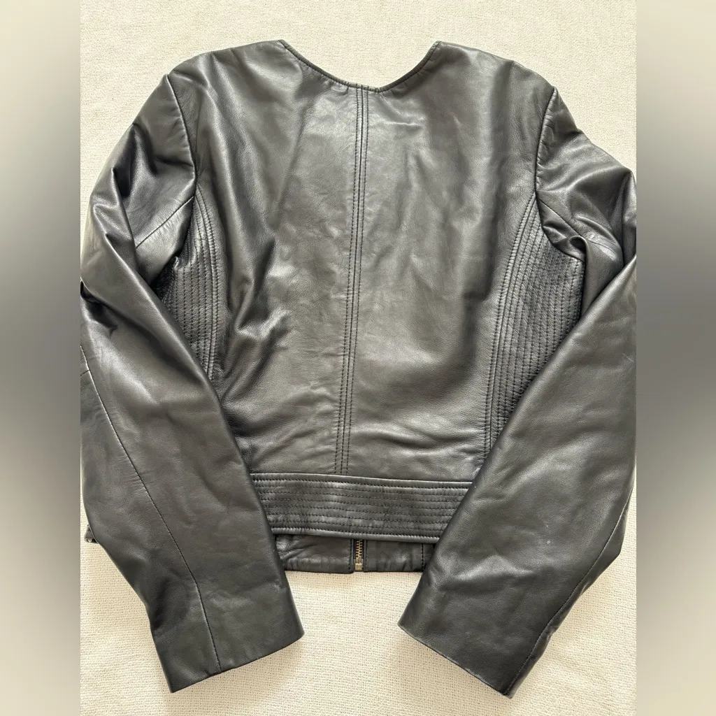 Halogen Leather Jacket Size L - Image 5