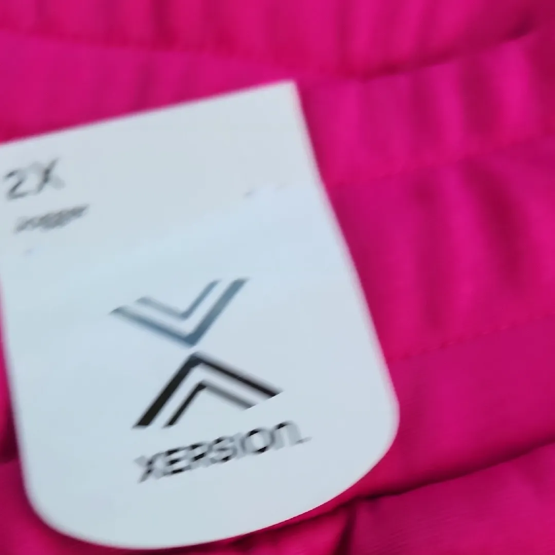Xersion Quick-Dri Jogger Pants Hot Pink 2XL - Image 3