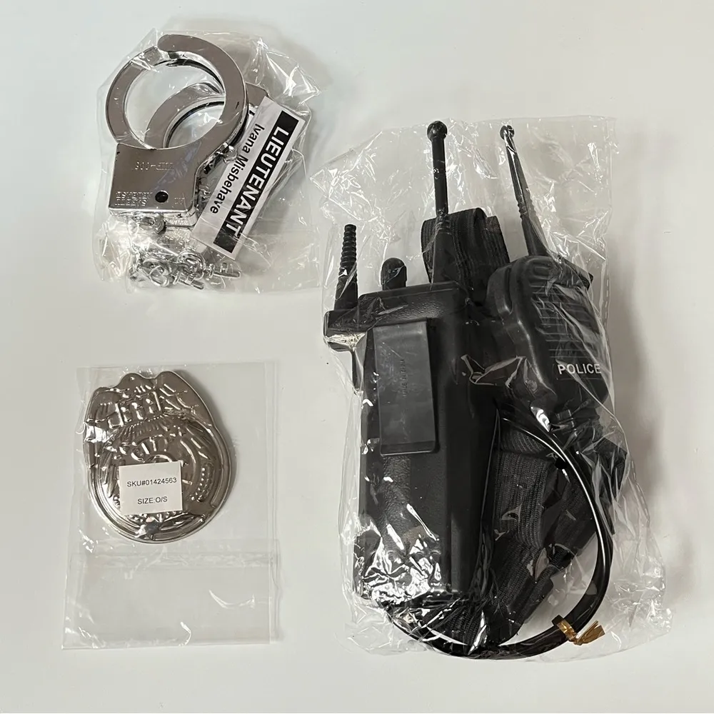 Lieutenant Ivana Misbehave Halloween Costume Blue Size Small - Image 4