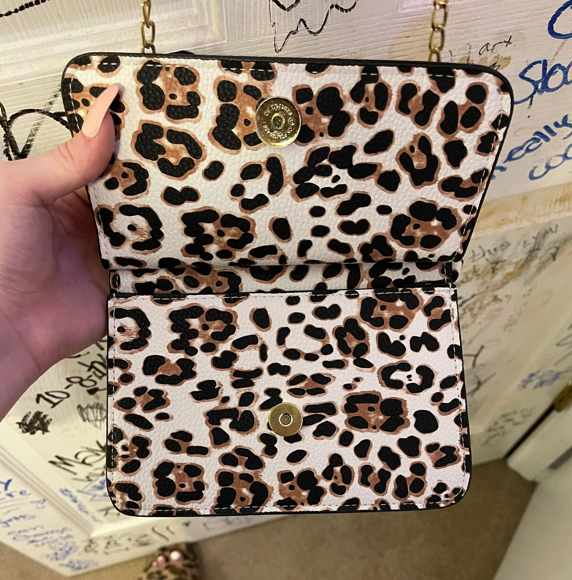 SheIn Leopard Crossbody Purse - Image 2