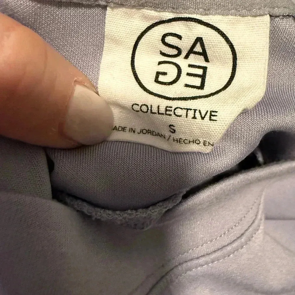 Sage Purple Crew Neck Sweatshirt - Image 3