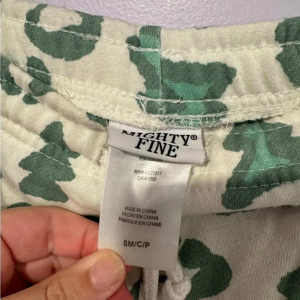 Christmas tree cheetah print sweatpants - Image 2