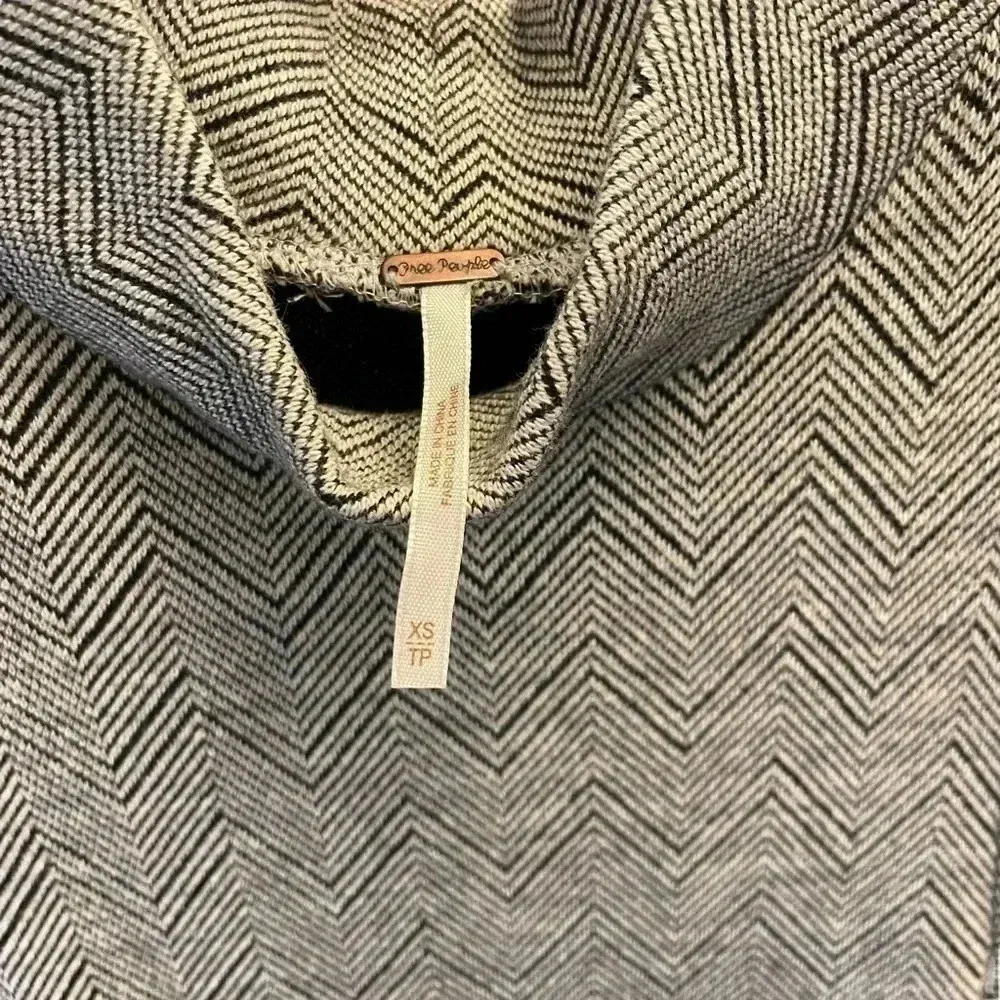 Free People Herringbone Sleeveless Mini Dress - Image 7