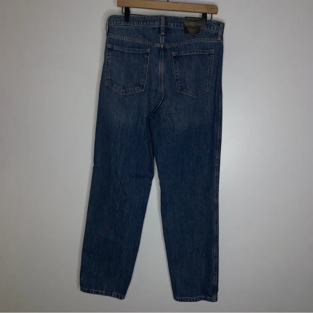 banana republic factory 12 High Rise Straight Jeans New‎ CPS4 - Image 2