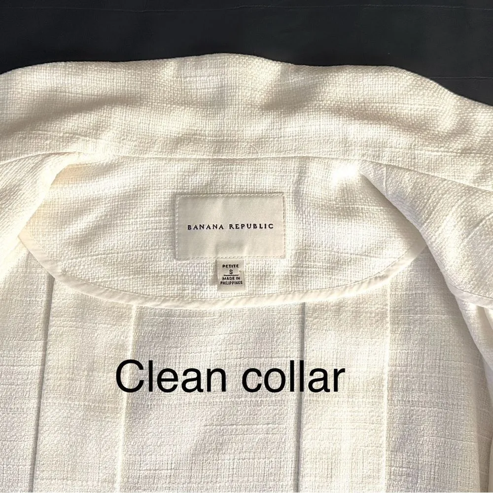 BR Off-White Short Sleeves Jacket/Blazer - Image 6