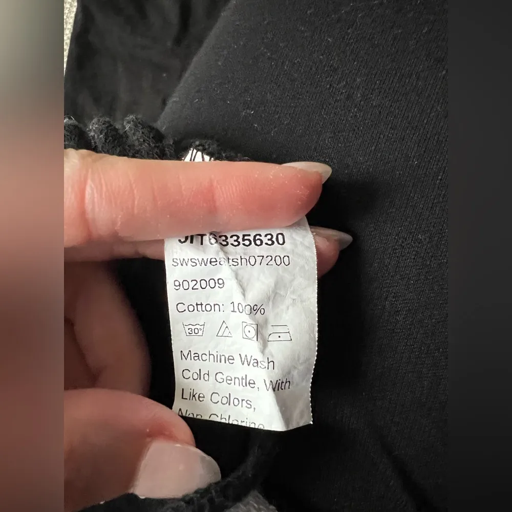 Los Angeles Crop Top Black - Image 3