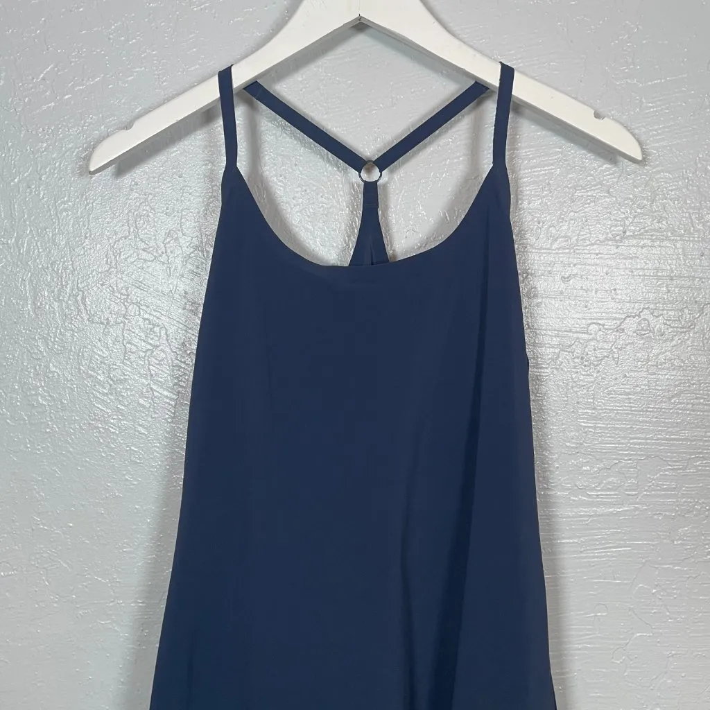 Outdoor Voices Women M Navy Blue The Exercise Dress Adjustable Lined Pockets - Image 3
