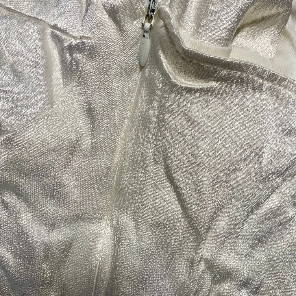 Zara Cream Satin Garment - Image 8