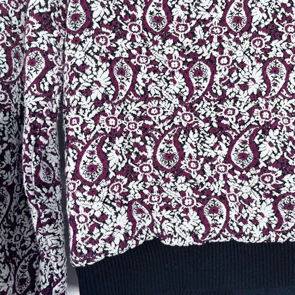 Michael Kors Paisley Jacquard Zip Jackets XS - Image 7