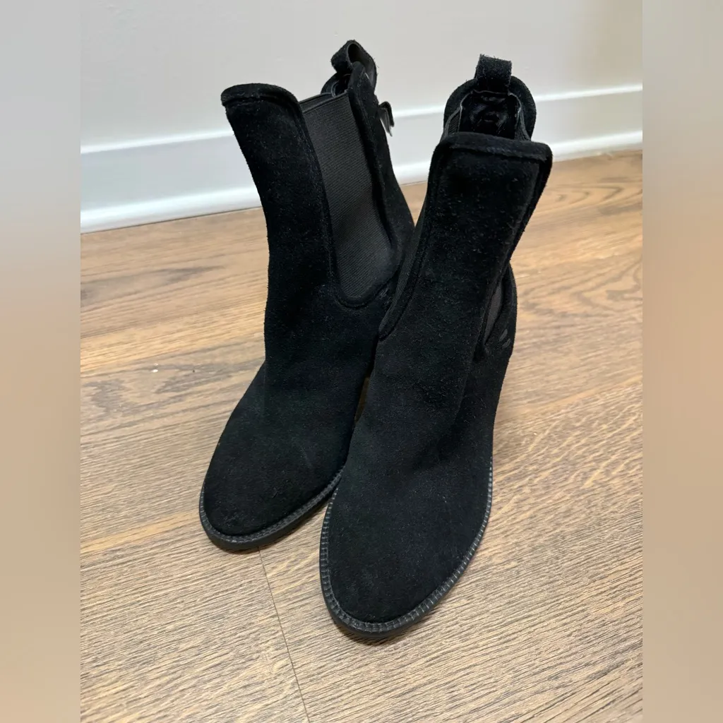 Dolce Vita Black Suede Boots - Image 2