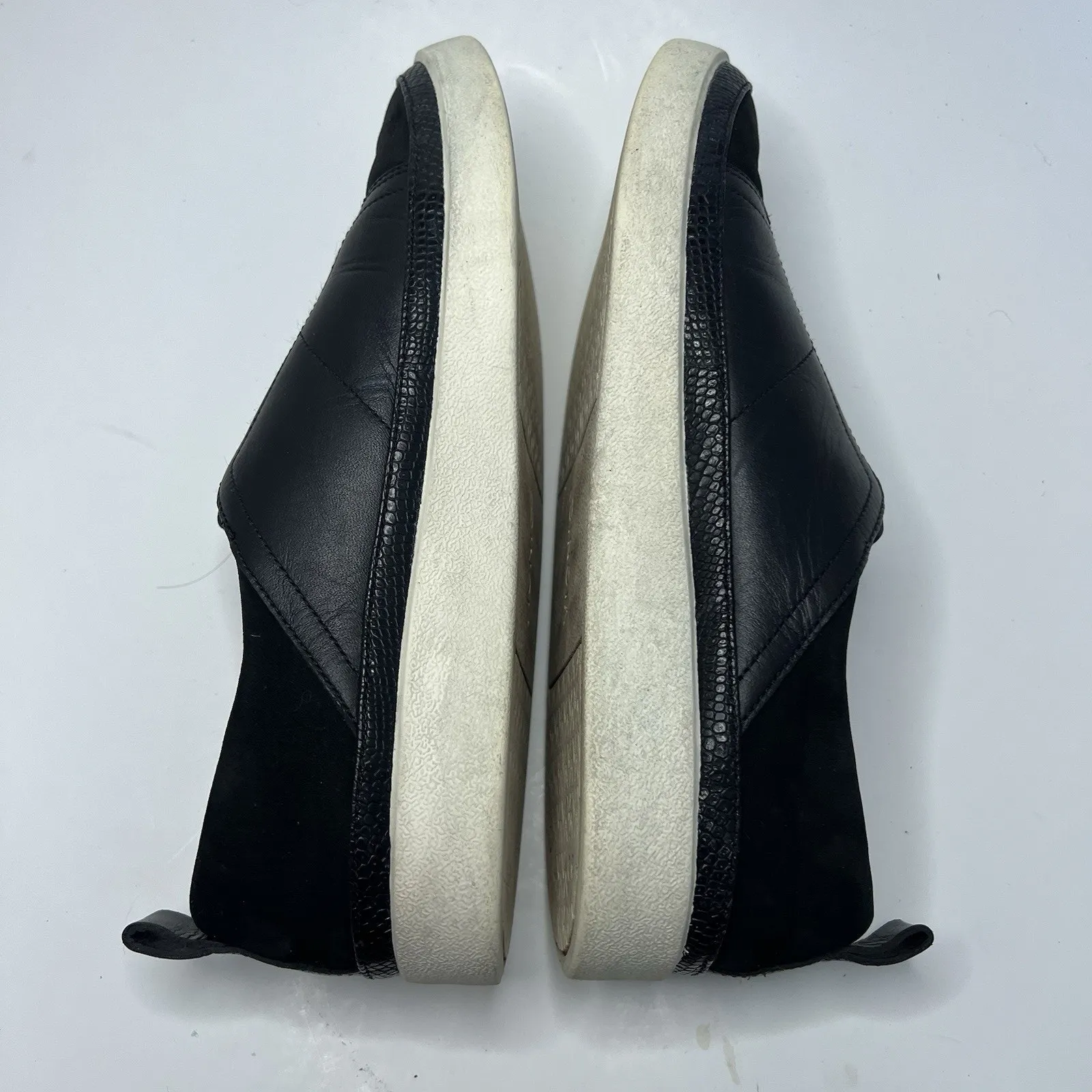 Vionic Zinah Womens Black Leather Nubuck Slip On Sneaker Size 9 Casual Shoe - Image 11