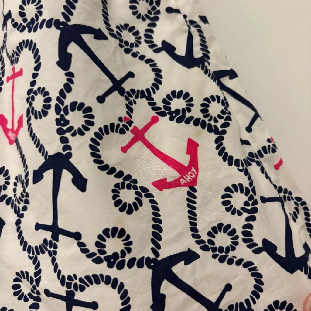Lilly Pulitzer Esmeralda Dress strapless‎ anchor dress in Ahoy There pink small - Image 4