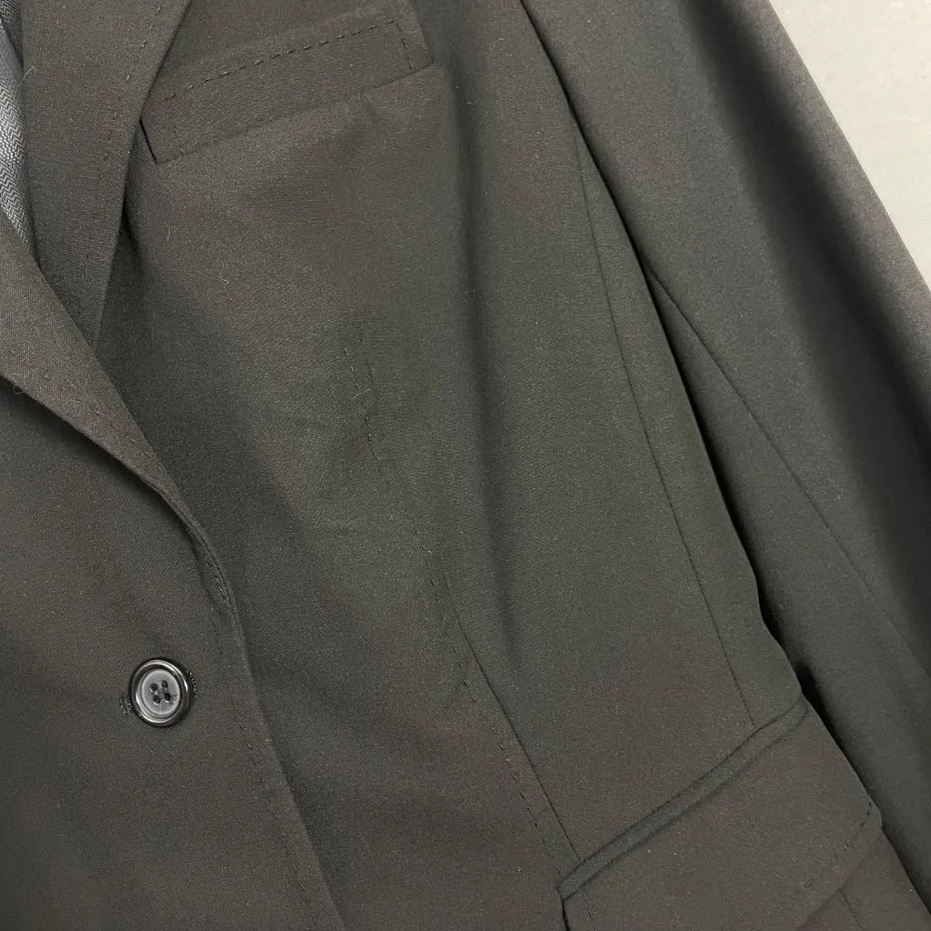 The Limited Blazer Women Black Tailored Size 4 Stitching Detail Interview Career - Image 11